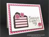 Biggest Birthday Card This Birthday Card is A Piece Of Cake Stampin 39 Pretty