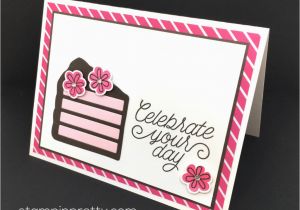 Biggest Birthday Card This Birthday Card is A Piece Of Cake Stampin 39 Pretty