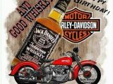 Biker Happy Birthday Meme Happy Birthday Harley Davidson and Whiskey Birthday