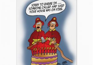 Birthday Alarm Greeting Cards Funny Birthday Cards Fire Alarm Card Zazzle Com