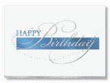 Birthday and Anniversary Cards for Business Shimmering Stardust Birthday Cards