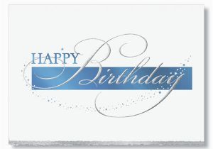 Birthday and Anniversary Cards for Business Shimmering Stardust Birthday Cards
