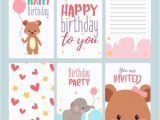 Birthday Announcement Cards 17 Birthday Card Templates Free Psd Eps Document
