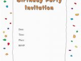 Birthday Bash Invitations Templates 40 Free Birthday Party Invitation Templates Template Lab