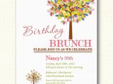 Birthday Brunch Invitation Wording Adult Birthday Party Invitation Milestone 30th 40th 50th
