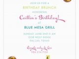 Birthday Brunch Invitation Wording Glitter Sunday Funday Invitation Glitter Party We and Dots
