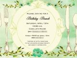 Birthday Brunch Invitation Wording Invitation for Birthday Lunch Invitation Librarry