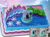 Birthday Cake Decorating Kits Frozen Anna and Elsa Cake Decorating Kit toppper Disney