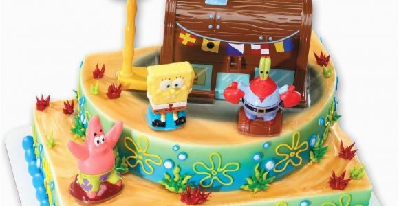 Birthday Cake Kits for Cake Decorating Spongebob Cake Decorating Kit topper Ebay