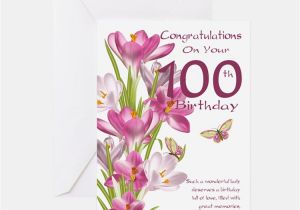 Birthday Card 100 Years Old 100 Years Old Birthday Greeting Cards Card Ideas