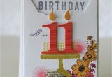 Birthday Card 11 Yr Old Girl Notable Nest Girl 39 S 11th Birthday Pti Blog Hop