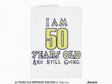 Birthday Card 50 Years Old 50 Years Old Birthday Designs Greeting Card