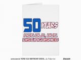 Birthday Card 50 Years Old Awesome 50 Year Old Birthday Designs Greeting Card