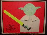 Birthday Card 7 Year Old Boy A Paper Endeavor Yoda Birthday