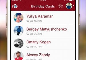 Birthday Card App for Facebook Birthday Cards Free Reminder Card to Remember