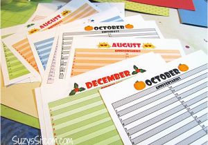 Birthday Card Calendar organizer Create Your Own Greeting Card organizer Free Download