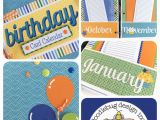 Birthday Card Calendar organizer Doodlebug Design Inc Blog Planner Love Daily Doodles