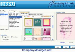 Birthday Card Creator software Free Download Greeting Card Maker software Full Windows 7 Screenshot