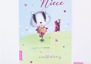 Birthday Card Delivery Uk Birthday Card Niece Special Delivery Only 89p