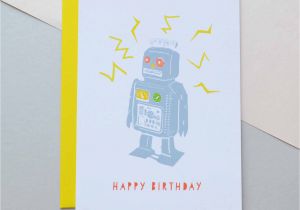 Birthday Card Delivery Uk Robot Birthday Card Free Uk Delivery