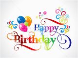Birthday Card Designer Free Abtract Colorful Birthday Card Design Vector Illustration