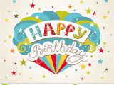 Birthday Card Designer Free Happy Birthday Greeting Card Stock Vector Illustration