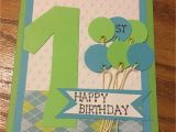 Birthday Card for 1 Year Old Boy One Year Old Little Boy Birthday Card Cards and
