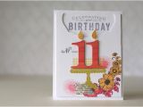 Birthday Card for 11 Year Old Boy Notable Nest Girl 39 S 11th Birthday Pti Blog Hop