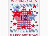 Birthday Card for 12 Year Old Boy Children 39 S Star Birthday Card Boy 12 Years Old Zazzle Com