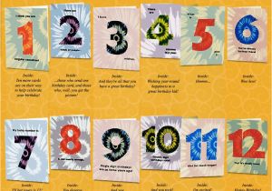 Birthday Card for 12 Year Old Boy Set Of Birthday Cards that 39 Count Up 39 to A 12 Year Old Boy