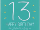 Birthday Card for 13 Year Old Girl Happy Jackson 13th Happy Birthday Card Temptation Gifts