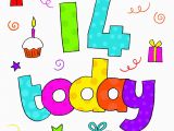 Birthday Card for 14 Year Old Boy Age 14 Birthday Card Twizler Bubble Icious Range