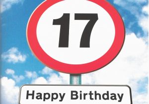 Birthday Card for 17 Year Old Boy Greeting Card Greeting Card Uk Birthday Greeting Cards