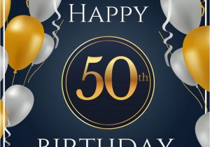 Birthday Card for 50 Year Old Man Happy 50th Birthday Funny Sweet Wishes for 50 Year Olds