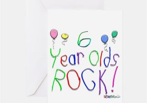 Birthday Card for 6 Year Old Boy 6 Year Old Birthday Greeting Cards Thank You Cards and