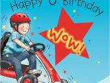 Birthday Card for 6 Year Old Boy Age 6 Birthday Card for Boys Go Cart Tw648