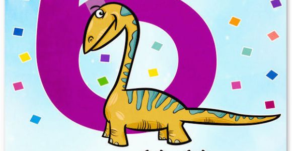 Birthday Card for 6 Year Old Boy Happy 6th Birthday Wishes for 6 Year Old Boy or Girl
