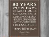 Birthday Card for 80 Year Old Woman Birthday Card for 80 Year Old Woman New 80th Birthday Gift