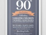 Birthday Card for 90 Year Old Man Personalized 90th Birthday Print Seventy Years Old Gift