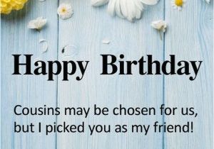 Birthday Card for A Cousin Sister Happy Birthday Cousin Quotes Wishes and Images