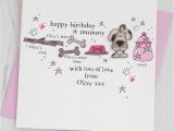 Birthday Card for A Dog Personalised Birthday Card From the Dog by Eggbert Daisy