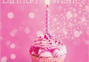 Birthday Card for A Girl You Like Happy Birthday Pink Cupcake Cute Cupcakes 25651wall Jpg