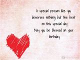 Birthday Card for A Special Person A Special Person Like You Ecard Birthday Ecards