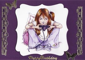 Birthday Card for A Teenage Girl 3d 39 Happy Birthday 39 Teenage Girl Card Tassie Scrapangel