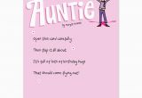 Birthday Card for Aunt Funny Funny Aunt Birthday Quotes Quotesgram