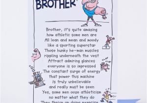 Birthday Card for Brother Images Birthday Card Brother athletic Only 89p