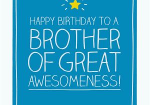 Birthday Card for Brother Images Happy Jackson Brother Of Great Awesomeness Card