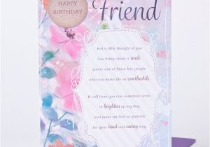 Birthday Card for Close Friend Birthday Card A Special Friend Indeed Only 89p