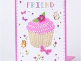 Birthday Card for Close Friend Birthday Card Cupcake for A Special Friend Only 89p