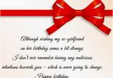 Birthday Card for Ex Girlfriend 30 Happy Birthday Ex Girlfriend Quotes Wishesgreeting